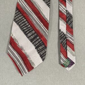 Woodward Neck Tie 100% Silk Hand Made In USA Colorful